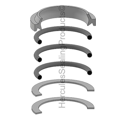 Allis Chalmers - After Market Parts Hydraulic Cylinder Repair Kit- 35 mm ROD KIT 4932484